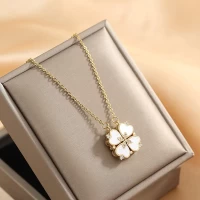 18k Gold Plated Stainless Steel Necklace